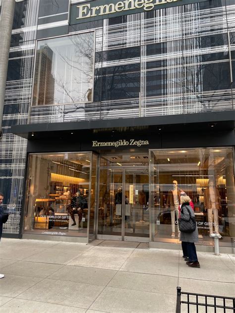 645 north michigan avenue|Ermenegildo Zegna store .